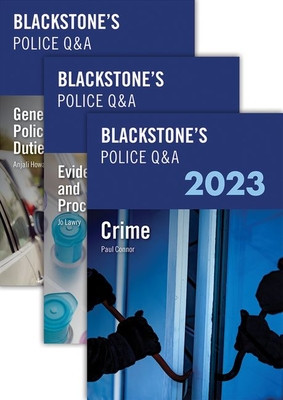Blackstones Police Q and A 2023 3 Volume Set foto