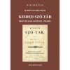 Kisded sz&oacute;-t&aacute;r - &Oacute;don szavak sz&oacute;t&aacute;ra 1792-ből - Bar&oacute;tiszab&oacute; D&aacute;vid