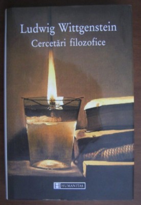Cercetari filozofice filosofice / Ludwig Wittgenstein cartonata cu supracoperta foto