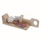 Platou servire aperitive cu feliator MEC125 din lemn