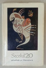 SECOLUL 20 , REVISTA DE LITERATURA UNIVERSALA , SUBIECT : PLASTICA si LITERATURA , NR. 4 , 1967 foto