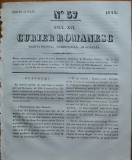 Curier romanesc , gazeta politica , comerciala si literara , nr. 57 din 1844