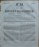 Cumpara ieftin Curier romanesc , gazeta politica , comerciala si literara , nr. 57 din 1844