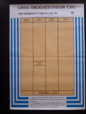 AF8 Afiș CEC, Rom&acirc;nia comunistă