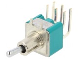 Comutator Basculant DPDT ON-ON 6A 125V/6V STM 206 N-RA