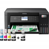 Cumpara ieftin Multifunctional Inkjet color Epson EcoTank L6260, A4, USB, Ethernet, WiFi, Wi-Fi Direct, Ecran Led 3.8 cm, Apple AirPrint, Epson Connect , Negru