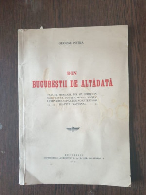 George Potra - Din Bucurestii de Altadata foto