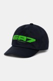 EA7 Emporio Armani șapcă de baseball din bumbac culoarea bleumarin, cu imprimeu, AF13644.7X000053