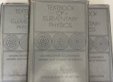 G.S. Landsberg - Textbook of Elementary Physics, 3 Volume Set, 1972, Engleza, Coperti Cartonate, 13x20cm