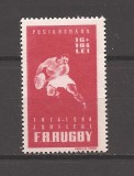 Romania 1944, LP 164 - 30 de ani de la &icirc;nființarea Federației Rom&acirc;ne de Rugby, MNH