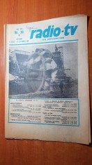 revista radio-tv saptamana 31 august- 6 septembrie 1980