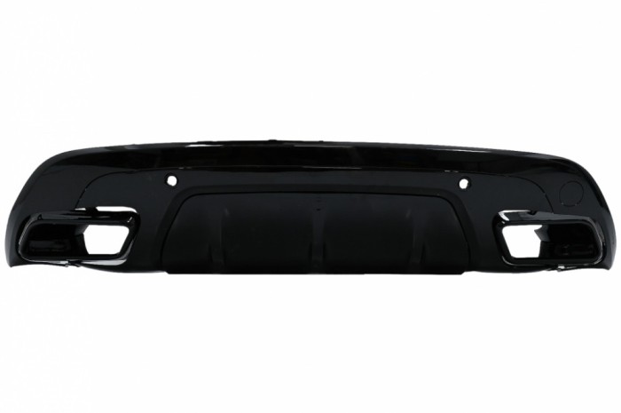 Difuzor Bara Spate Land Range Rover Velar SUV L560 (2017-up) Dynamic Look Negru Lucios Performance AutoTuning