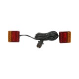 Set lampi LED pentru remorca cu cablu 7 m, fisa 7 pini, Breckner