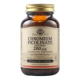 Picolinat de crom 200 mcg, 90 capsule, Solgar