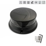 Cumpara ieftin Girofar LED Stroboscopic Portocaliu Fumuriu, 36 LED, 19W, 12-24V, 7 Moduri de Avertizare, ECE R65 R10, E9, IP67, Diametru 108 mm