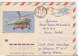 bnk ip URSS 1973 - aviatie - MI-10 - circulat spre Romania