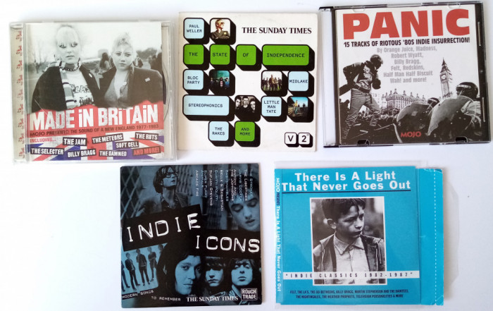 Muzica Indie 5 x 5 Compilatie de cinci albume britanice 8