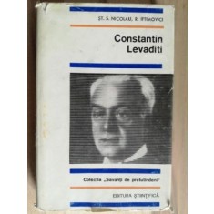 Constantin Levaditi- St. S. Nicolau, R. Iftimovici