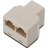 Spliter/multiplicator retea RJ45 8P8C la 2 x porturi RJ45 M-M