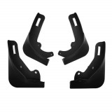 Set 4 aparatori noroi pentru Tesla Model Y, clipsuri pentru instalare incluse, fata si spate, din plastic, BRAGUS&reg;, negre