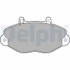 DELPHI LP1418 set placute frana,frana disc