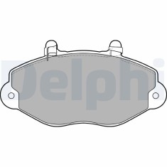 DELPHI LP1418 set placute frana,frana disc