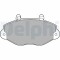 DELPHI LP1418 set placute frana,frana disc