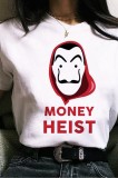 D794-2 Tricou casual Money Heist, La Casa de Papel, XS