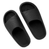 Slapi de plaja pentru femei, Negri, Talpa Antiderapanta, EVA, CMCLASS