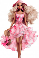 Sticker decorativ, Barbie, Roz, 87 cm, 8402ST-19 foto