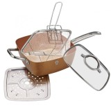 Cumpara ieftin Set Tigaie Patrata, 4 Piese, Le Chef Line BL-3367N