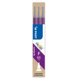Cumpara ieftin Set 3 rezerve roller Frixion Point Pilot 0.5 mm varf fin Rezerva roller Pilot Frixion Point 0.5 mm 3 bucati/set violet