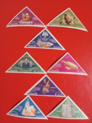 PANAMA, SPACE - SERIE COMPLETĂ MNH foto