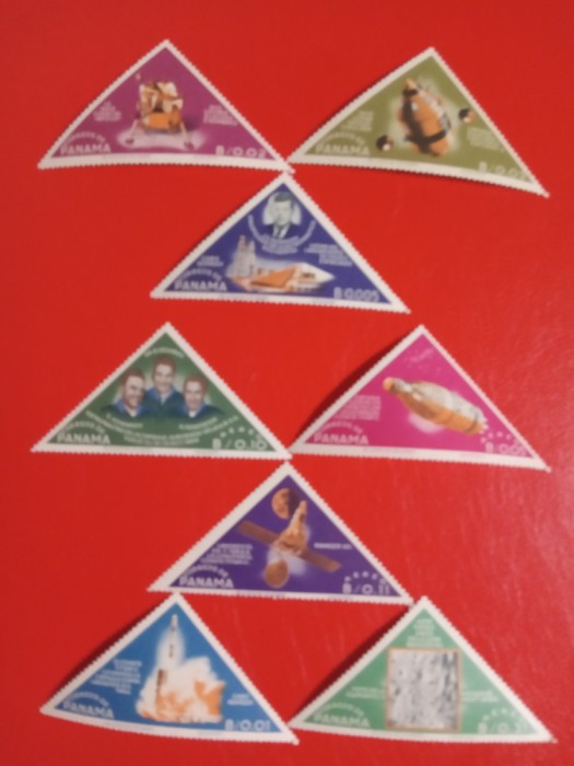 PANAMA, SPACE - SERIE COMPLETĂ MNH