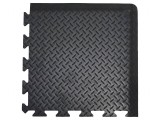Covor Anti-Oboseală Negru 0.5m x 0.5m Spumă PVC