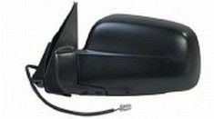 Oglinda exterioara Honda CRV (Rd) 2002-2006 partea stanga View Max convex carcasa neagra reglare electrica fara incalzire 3876514M cu 5 pini, pliabila