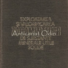 Exploatarea Si Valorificarea Zacamintelor De Substante Minerale