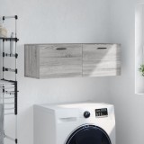 vidaXL Dulap Perete Gri Sonoma 100x36.5x35cm Lemn Prelucrat Suspendat