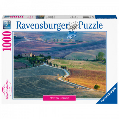 Puzzle Pienza, 1000 Piese foto