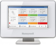 Termostat Smart wireless 12 zone Honeywell foto