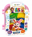 SET MICUL CALATOR RUCSAC PENTRU NISIP ROZ