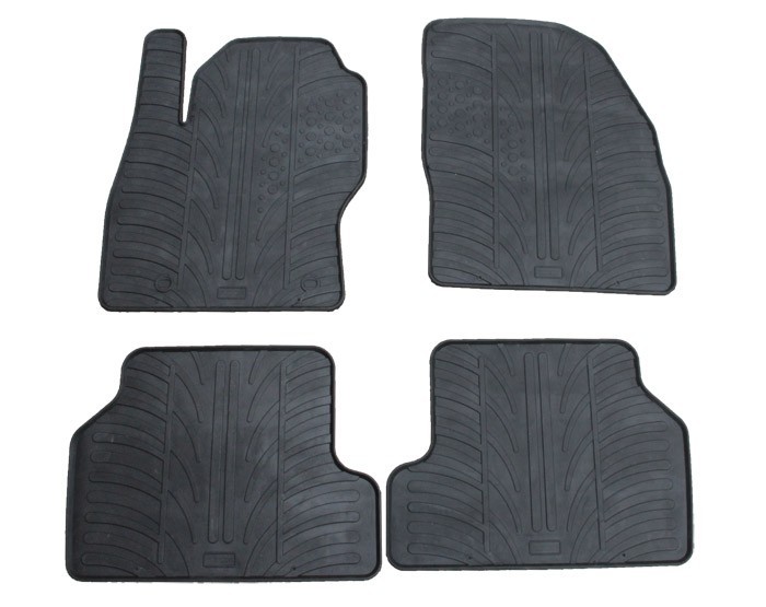 Set covorase auto din cauciuc Ford Focus 2 2005-2011, Facelift 2009-2011, Negru, Gledring, 4 buc. AutoDrive ProParts