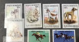 (H) Timbre Serii Romania Fauna Domestica, Stampilat