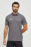 adidas Performance polo de antrenament Entrada 22 culoarea gri, uni H57486