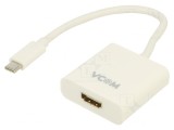 Adaptor USB 3.1 HDMI - USB C 0,17m Alb, VCOM