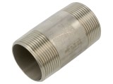Conector ştuţ oțel inoxidabil AISI 316L 80mm