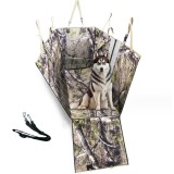 Husa auto de protectie bancheta pentru transport animale, Linomag&reg;, pentru caini si pisici, Impermeabila, Antialunecare, Multicolor, 145 x 130 cm