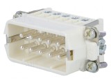 Conector HDC Inserturi Contact Tată 10 PIN 10 PE