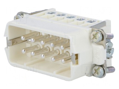 Conector HDC Inserturi Contact Tată 10 PIN 10 PE foto