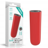 IJOY Bullet Scream - Vibrator Re&icirc;ncărcabil tip Ruj cu 10 Funcții, 8,5 cm, Orion